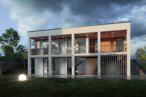 modern house project