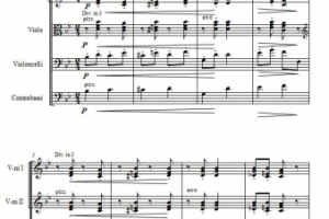 Инструментовка пьесы Чайковского