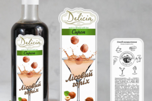 Этикетка для сиропа