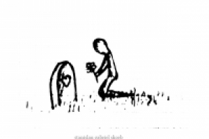 Иллюстрация к стиху "Кладбище сердец"