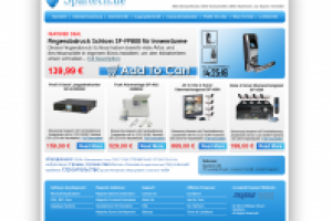 Проект дизайна для интернет-магазина охранных систем