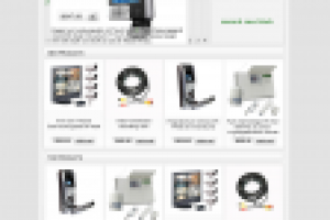 Проект дизайна для интернет-магазина охранных систем