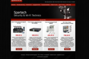 Проект дизайна для интернет-магазина охранных систем