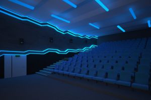 Дизайн проект кинотеатра в РЦ