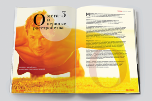 Дизайн и верстка многостраничного спортивного журнала