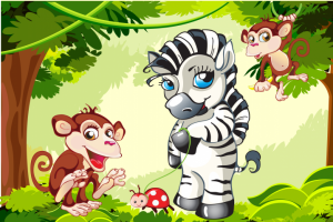 Разработка персонажа для серии детской упаковки