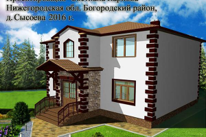 Пример проекта коттеджа 140м2 (разделы АС, КР во вложении)