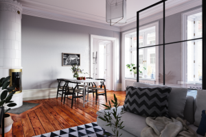 квартира в скандинавском стиле