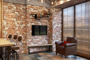 гостиная лофт