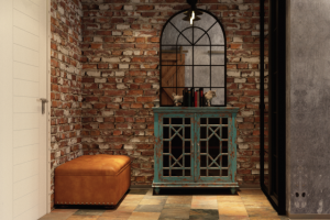 гостиная лофт