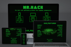 Сайт для мастерской компьютерной техники