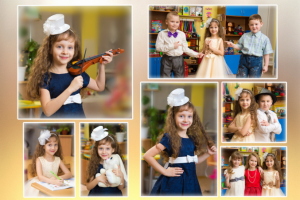 пример выпускного альбома в Детском саду