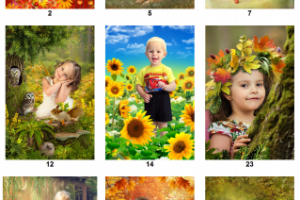 детская постановочная фотография(с элементами коллажа.