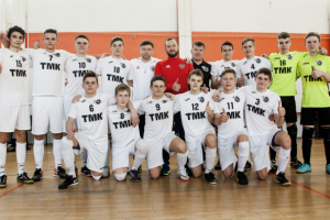 Тренировка сборний России по мини футболу.