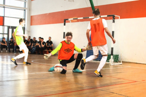 Тренировка сборний России по мини футболу