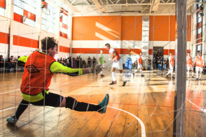 Тренировка сборний России по мини футболу