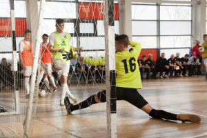 Тренировка сборний России по мини футболу