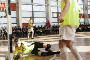 Тренировка сборний России по мини футболу