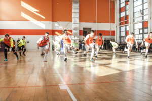 Тренировка сборний России по мини футболу