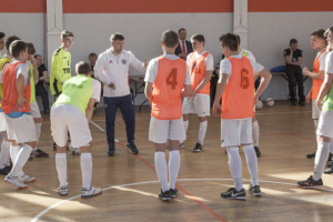 Тренировка сборний России по мини футболу