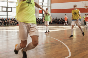 Тренировка сборний России по мини футболу