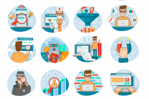 Работ иллюстраций для SEO
