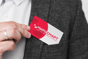 Логотип для компании "МИРОСМАРТ"