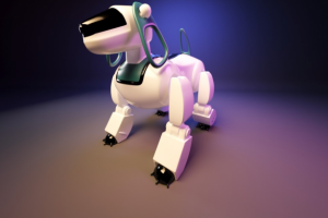 3D модель собаки-робота