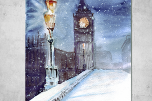 Акварель для сайта и рекламной продукции