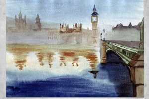 Акварель для сайта и рекламной продукции