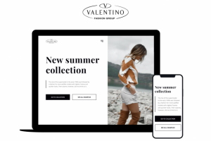 Лендинг по продаже одежды