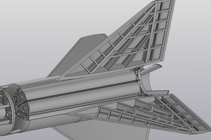 Первая ступень(ПРД) ЗУР В-755