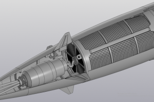 Боевая часть вместе с радиовзрывателем