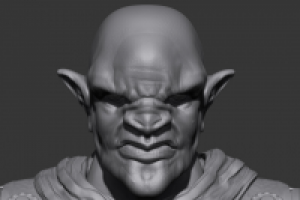 3D Моделирование персонажа - высокополигональное 4