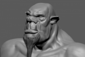 3D Моделирование персонажа - высокополигональное 3