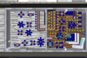 Визуализация и моделирование интерьера в 3D - Планировка 2