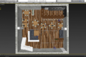 Визуализация и моделирование интерьера в 3D - Планировка 1