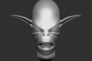 3D Персонаж : Мираск для инди-игры - умышленно упрощенный 1