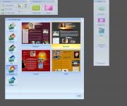 Дизайн онлайн-интерфейса для Sitebuilder