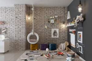 Дизайн салона красоты (детская зоны)