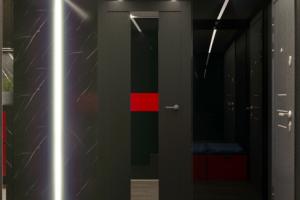 Дизайн двухуровневой квартиры для молодого человека