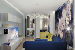 Дизайн-проект квартиры для девушки