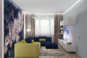 Дизайн-проект квартиры для девушки