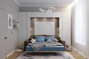 Дизайн детской с кроватью-трансформером