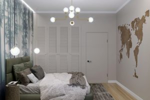 Дизайн-проект квартиры для молодой пары