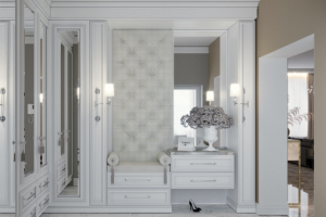 Дизайн прихожей загородного дома