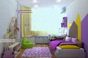 Детская в стиле минимализм