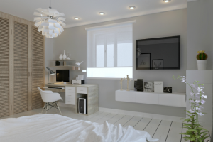 Спальня в скандинавском стиле