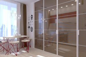 Красные акценты кухни