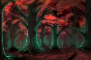 мерцающий лес